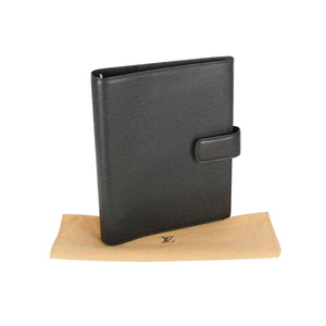 Louis Vuitton Filofax Black Taiga - Secondhandbags AG