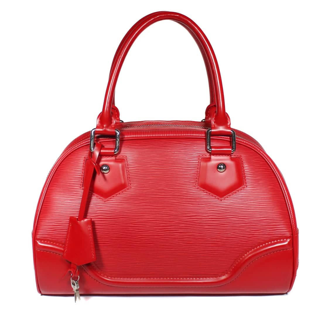 Miete Louis Vuitton Bowling Montaigne PM Red Epi – Secondhandbags