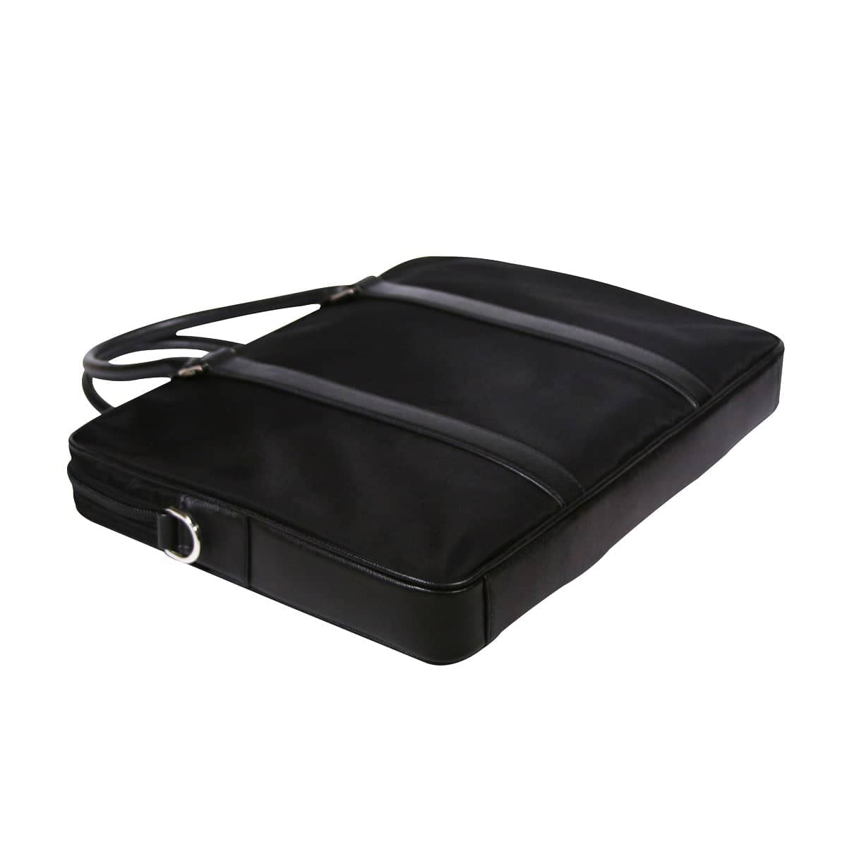 Prada Prada business bag in nylon and Saffiano leather Black Cloth  ref.996144 - Joli Closet